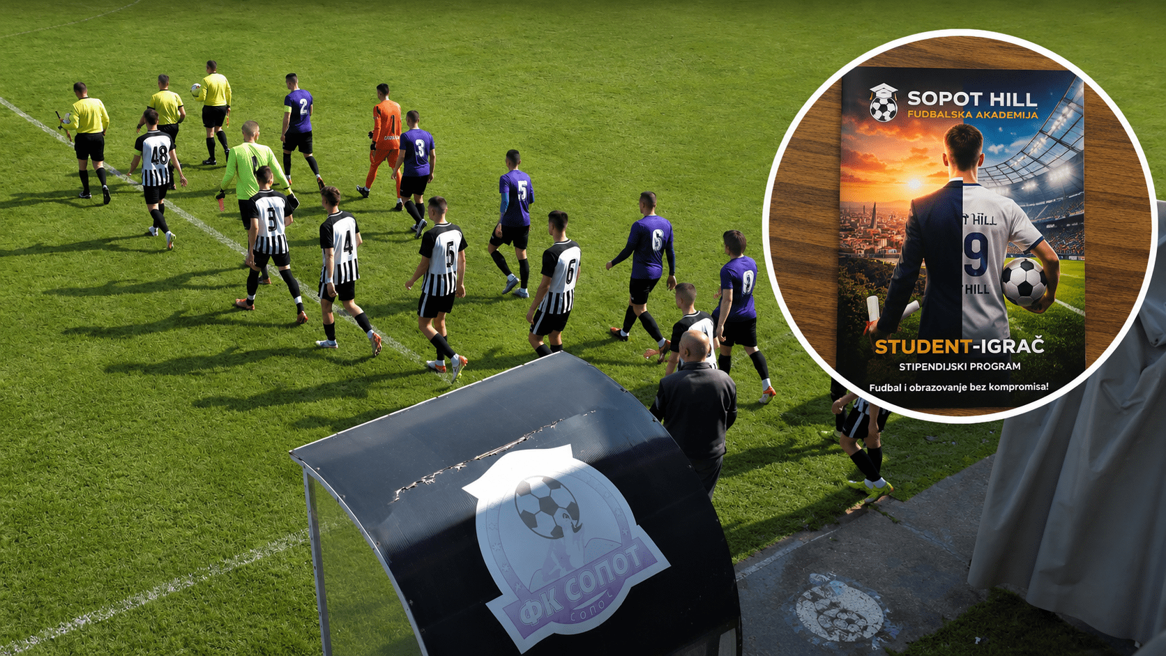 Sopotska fudbalska renesansa: Spoj škole i sporta stvara novi model razvoja talenata