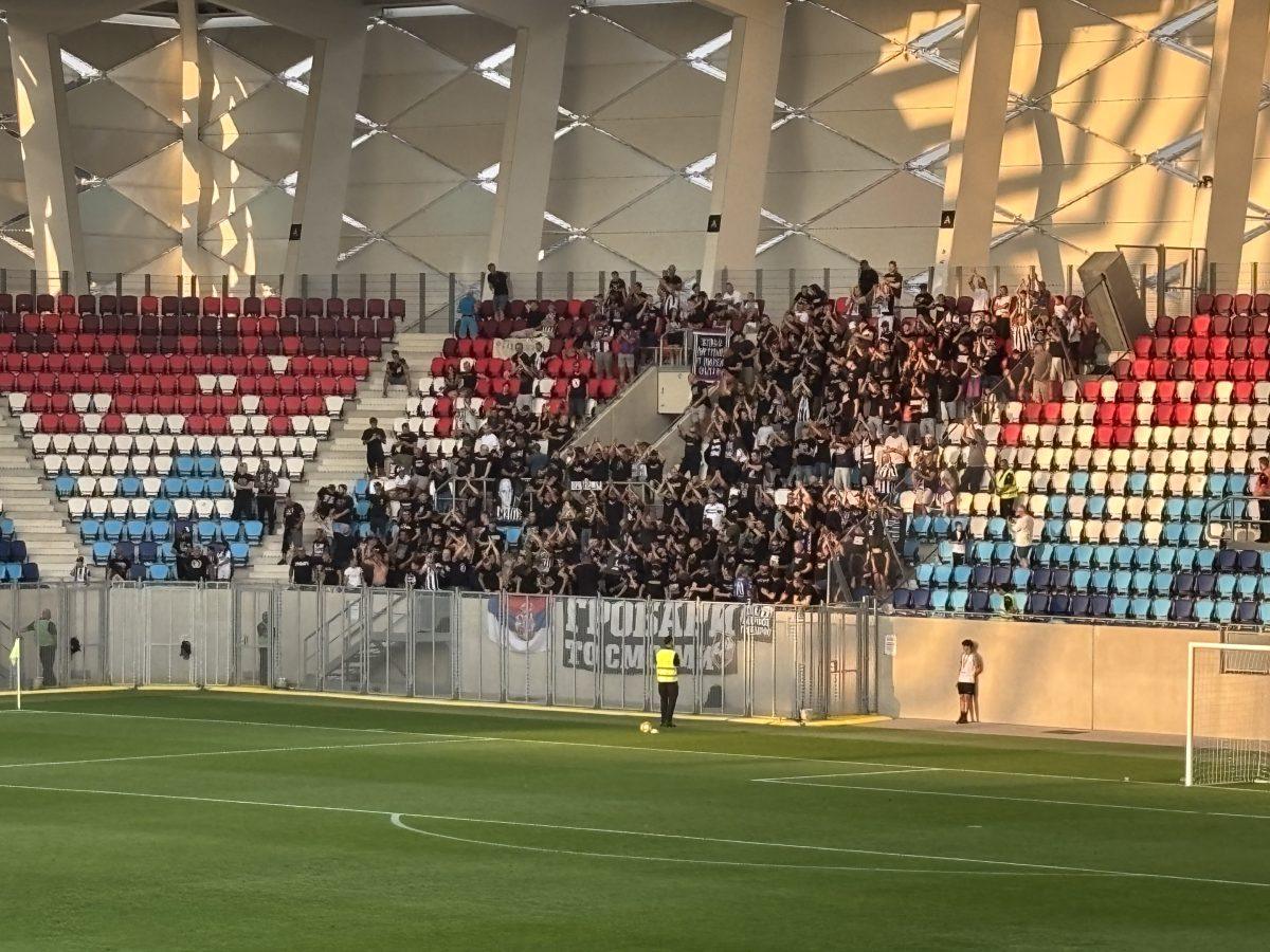Partizan neće biti sam u Luksemburgu: Oko 300 Grobara stiglo da podrži crno-bele protiv UNA Štrasena
