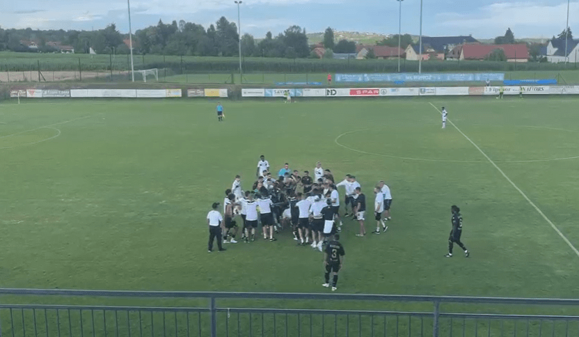 Haos na terenu – opšta tuča fudbalera Partizana i Nefčija (VIDEO)