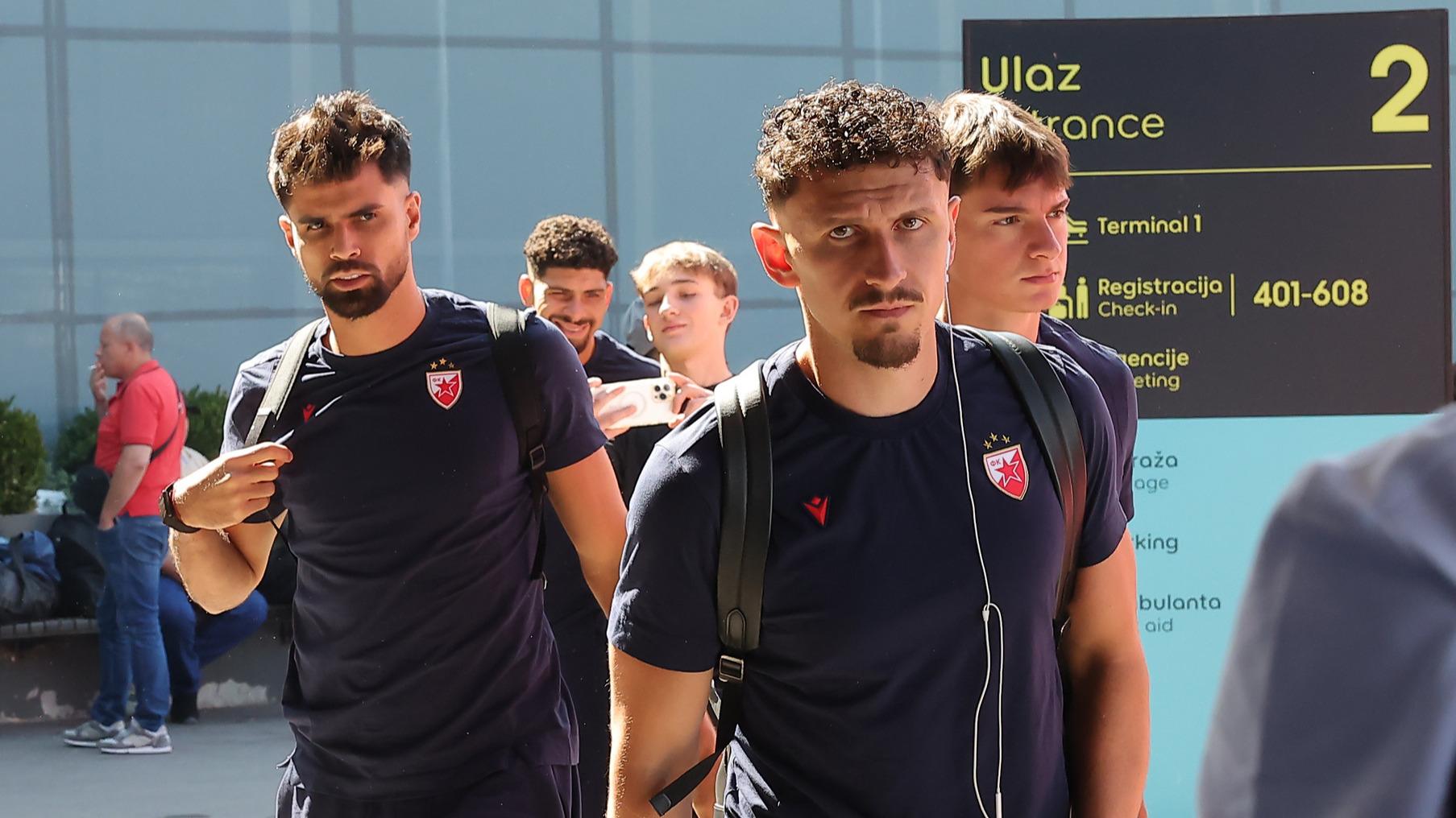 Zvezda otputovala u Češku: Poznat spisak za revanš sa Viktorijom